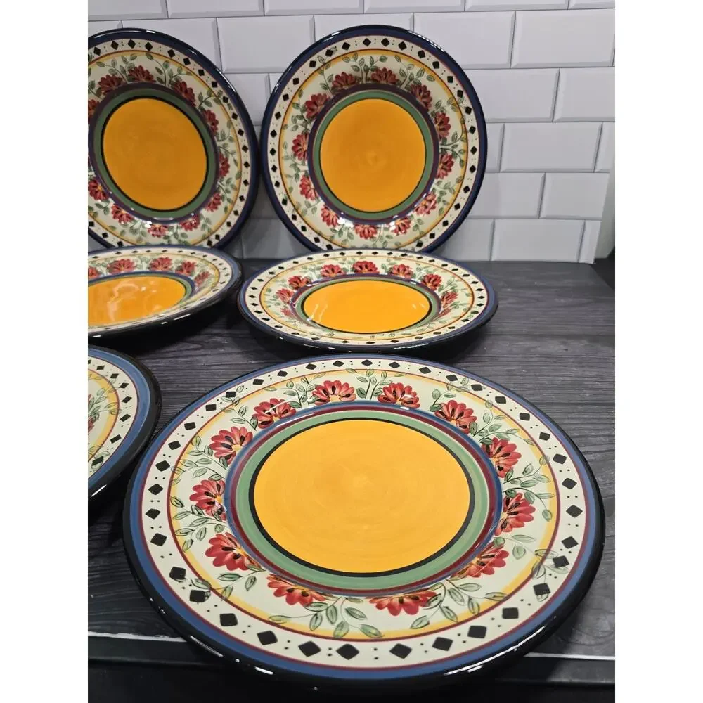 Pier 1 Alexandria Dinner Plate 11.25